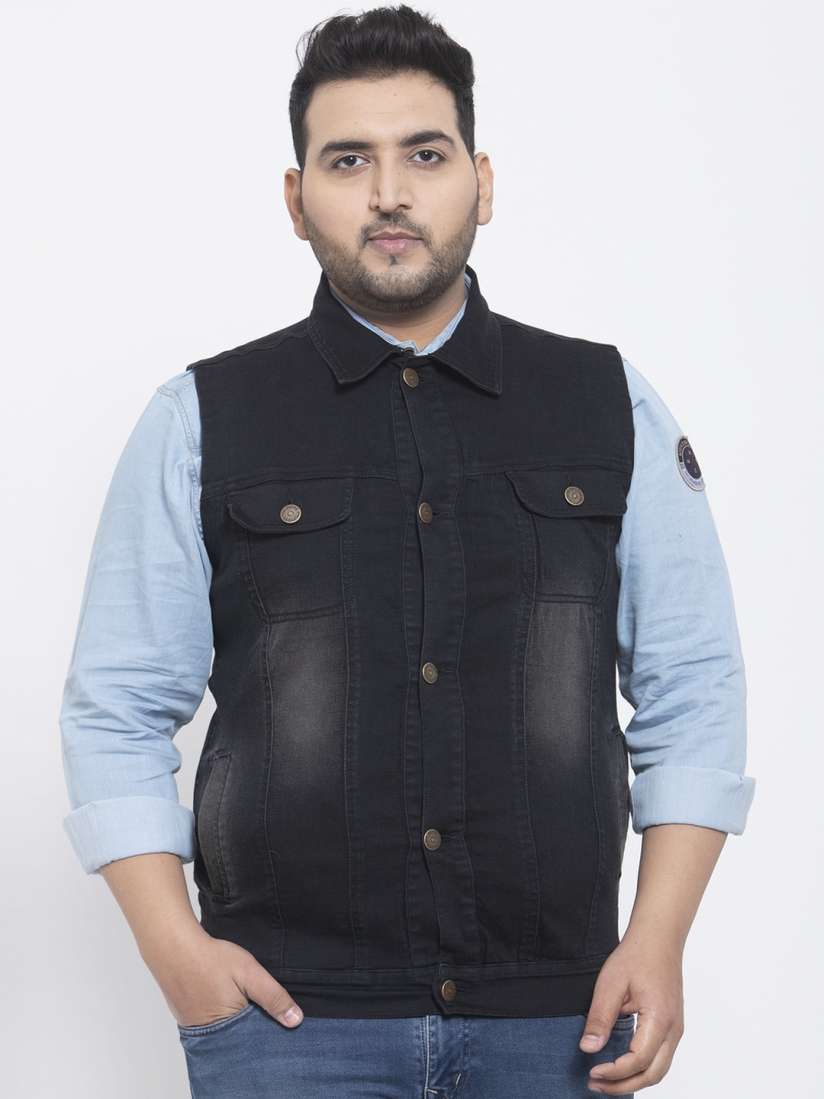 Plus size sleeveless jacket online