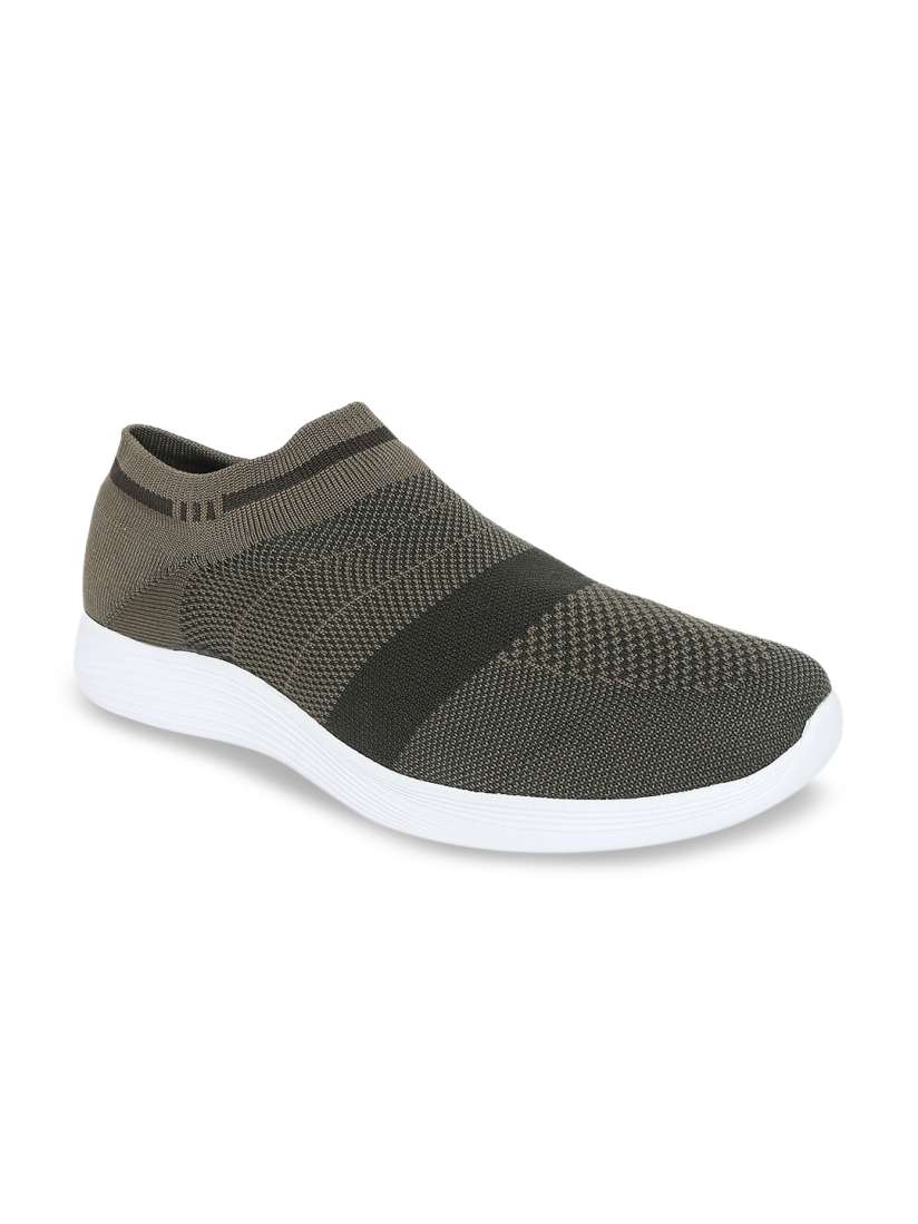 Buy Ajile by Pantaloons Men Green Textile Walking Shoes Sports Shoes for Men 13629488 Myntra