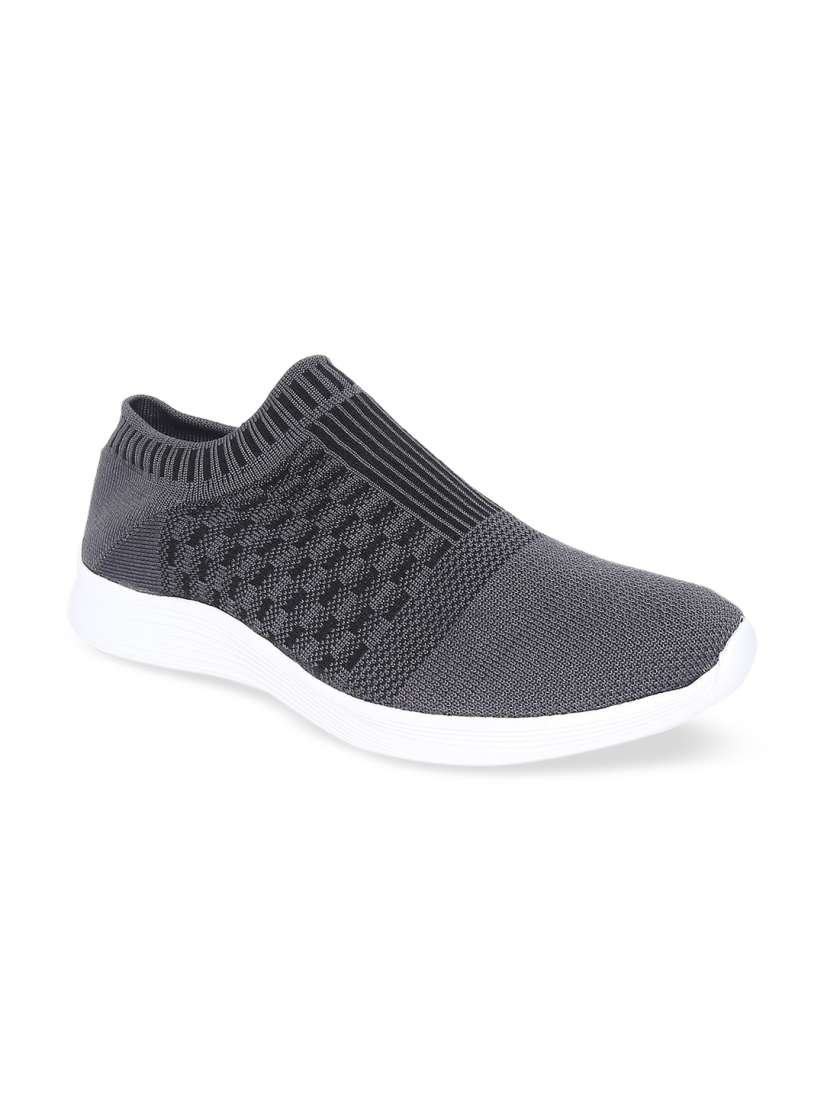 Buy Ajile by Pantaloons Men Grey Textile Walking Shoes Sports Shoes for Men 13629500 Myntra