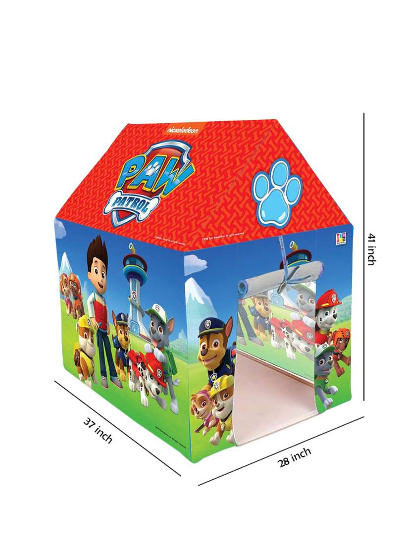 Buy PAW PATROL Kids Blue Red Indoor Outdoor Play Tent House Activity Toys and Games for Unisex Kids 13779734 Myntra