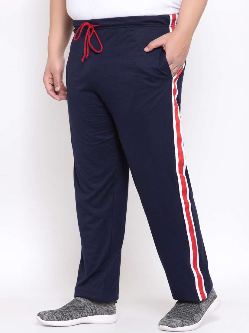 Red and blue track pants store
