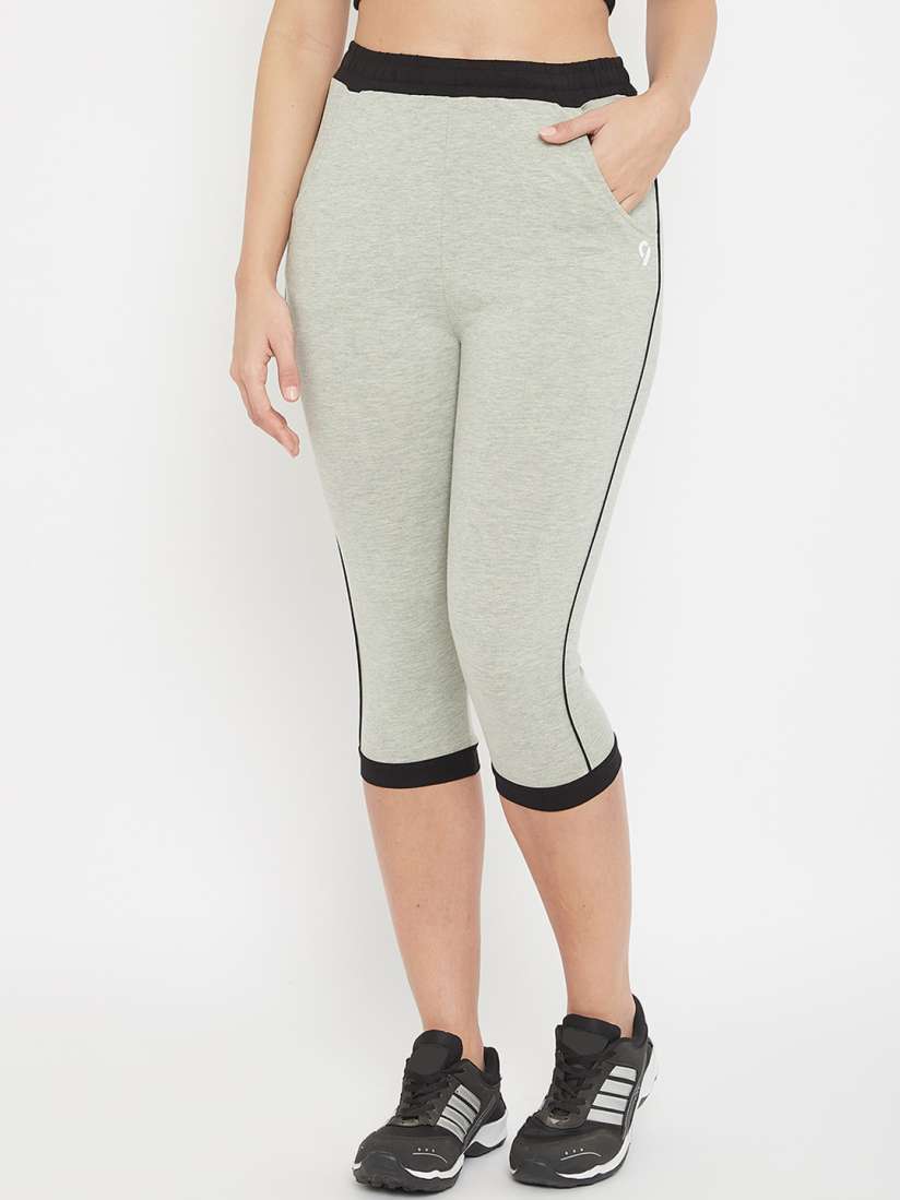 Buy C9 AIRWEAR Women Green Solid Regular Fit Capris Capris for Women 13844812 Myntra