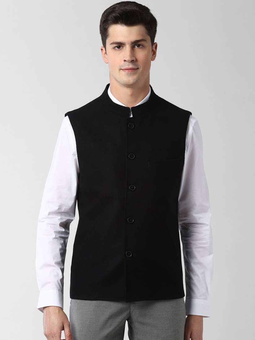 Waistcoat myntra discount