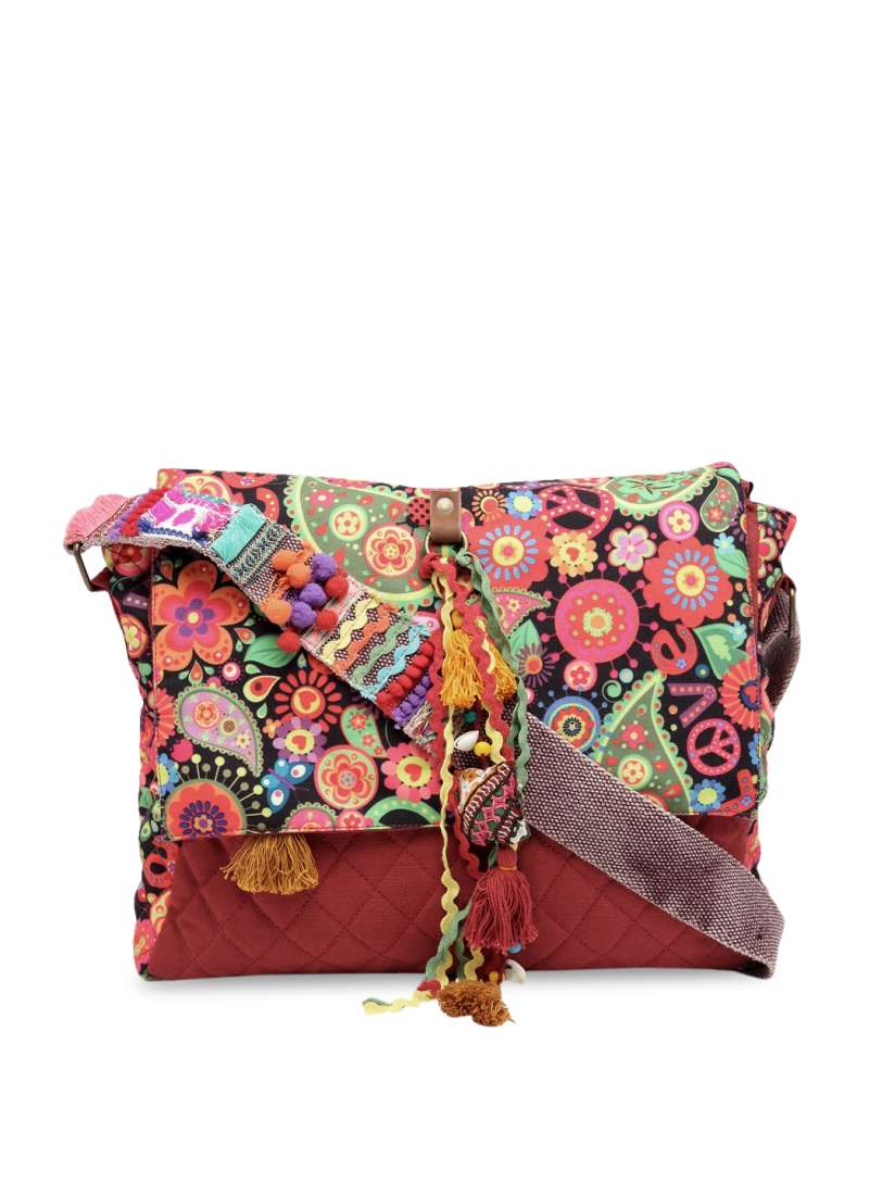 Buy The House of Tara Multicoloured Printed Sling Bag Handbags for Women 13853388 Myntra