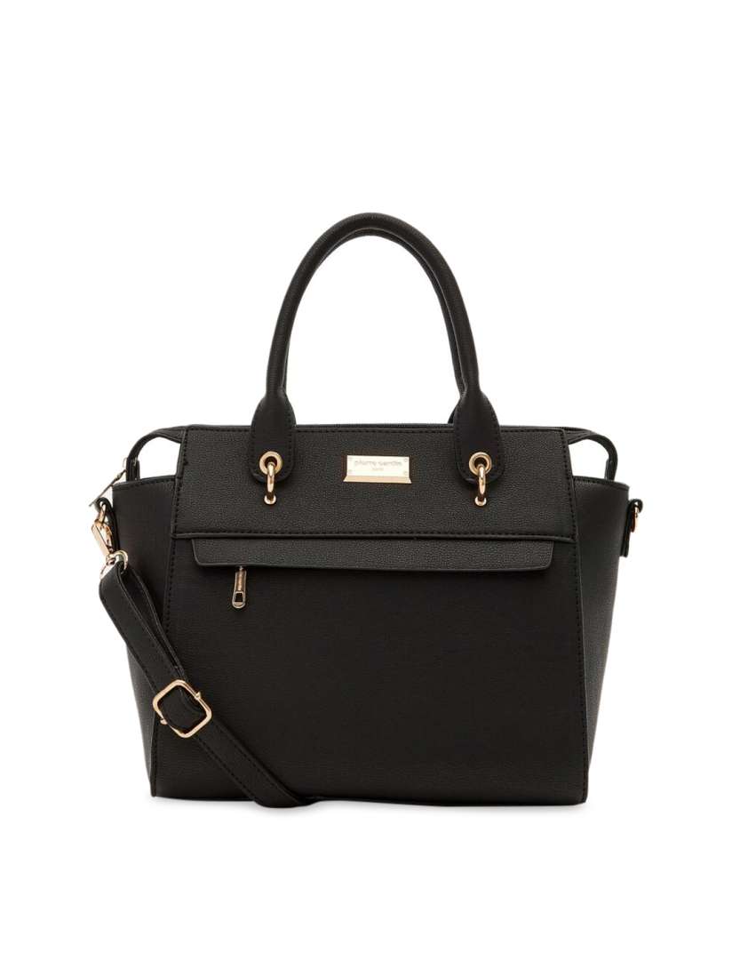 Buy pierre cardin Black Printed Handheld Bag Handbags for Women 13858034 Myntra