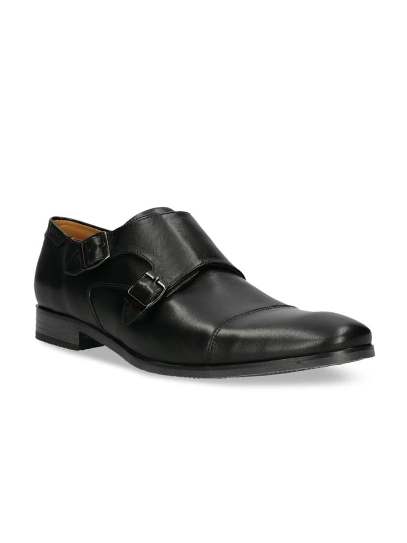 Bugatti black formal shoes discount