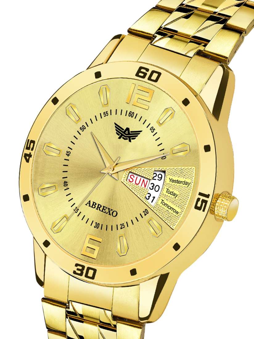 Buy Abrexo Men Gold Toned Analogue Watch Watches for Men 13925866 Myntra
