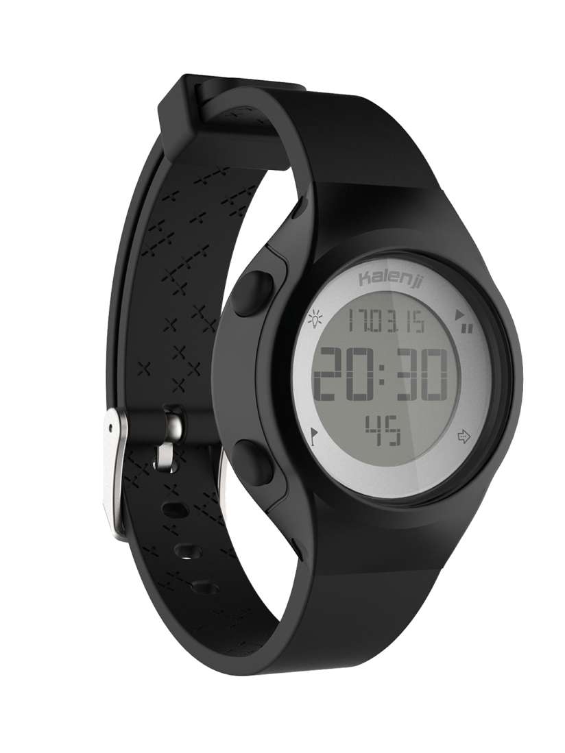 Buy Kalenji By Decathlon Unisex Black Digital Watch Watches for Unisex 13955216 Myntra