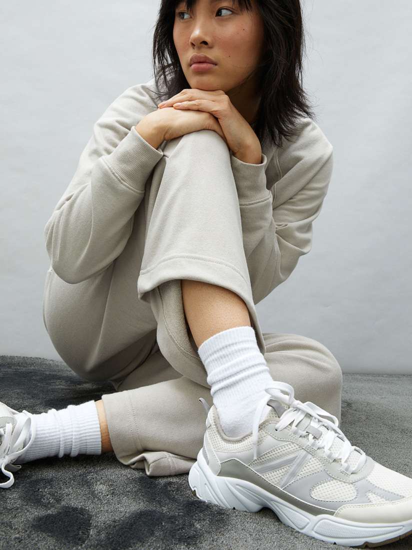 White mesh trainers womens on sale