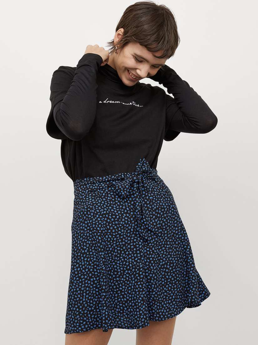 Myntra short skirts clearance