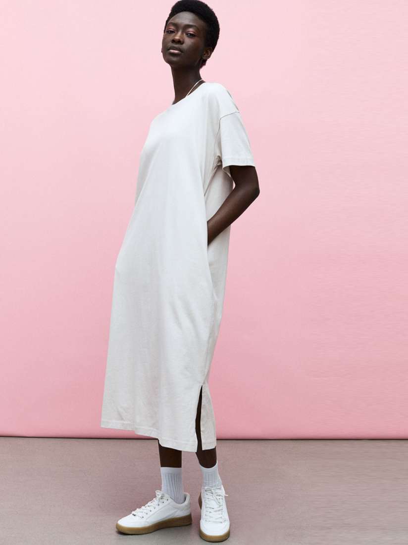 Calf length shirt dress h&m deals