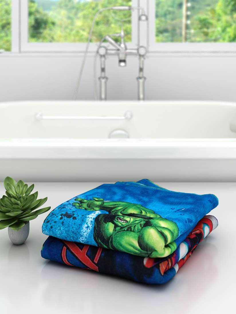 Avengers bath towel set 2025