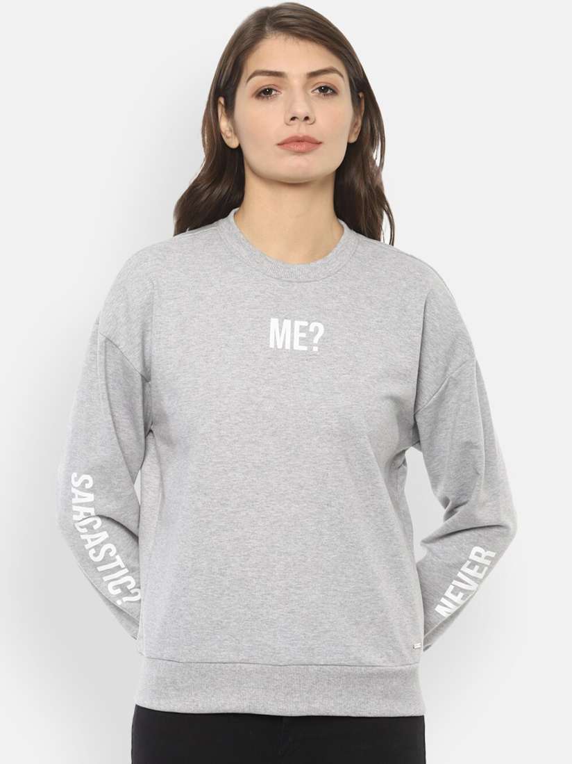 Van heusen sweatshirts for ladies shop
