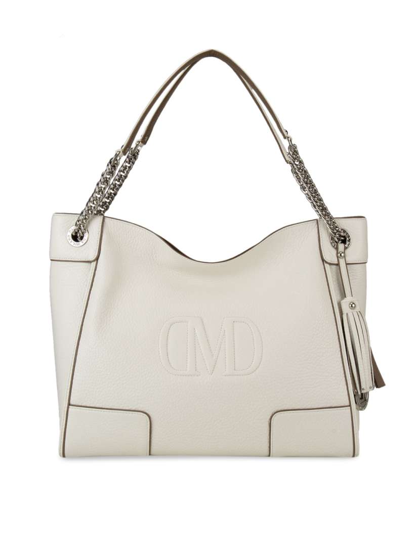 Buy Da Milano White Textured Handheld Bag Handbags for Women 14069444 Myntra