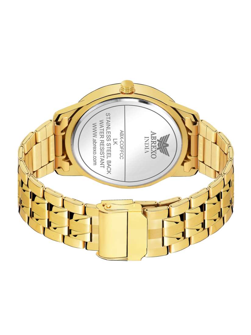 Buy Abrexo Men Gold Toned Analogue Watch Watches for Men 14101826 Myntra