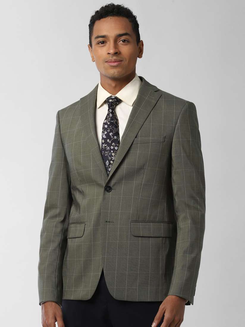 Slim fit formal blazer 2025