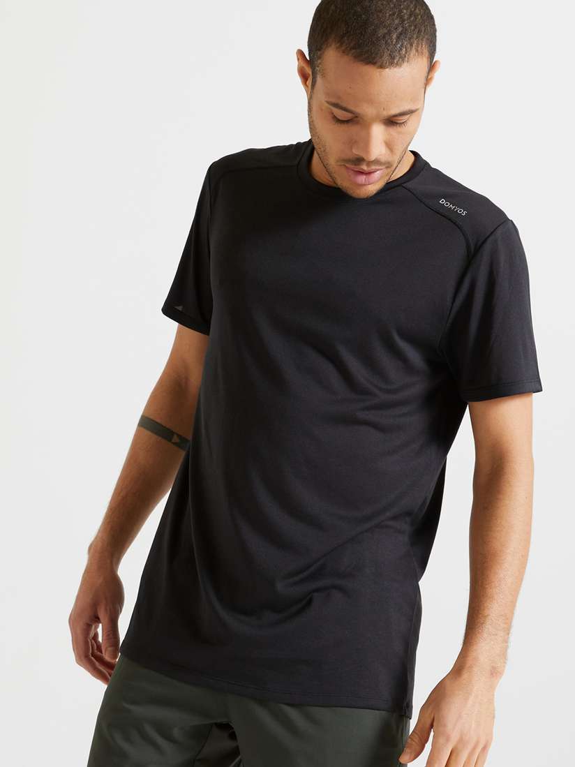 Decathlon Loose Fitting Workout Shirts Domyos Decathlon Dry Fit