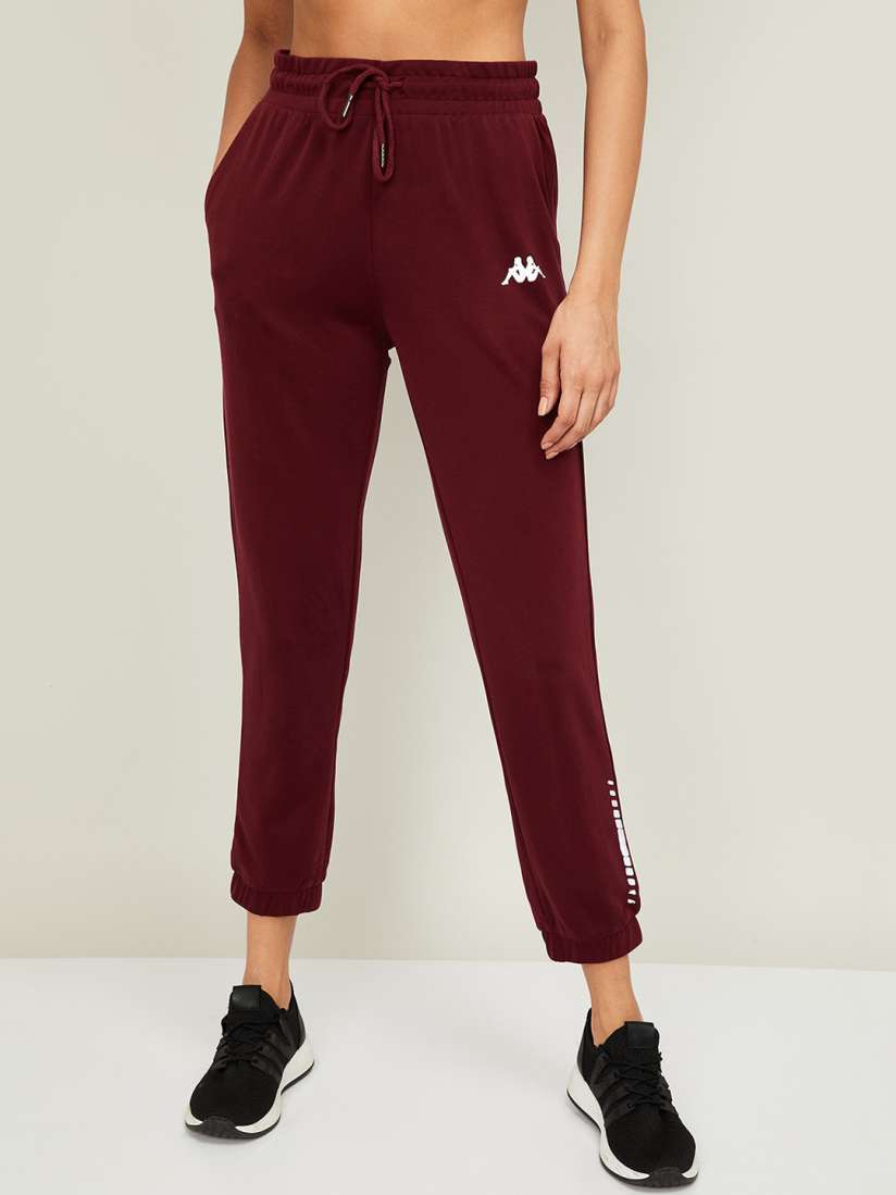 Kappa Pants Jumpsuits Kappa Burgundy discount Sweatpants