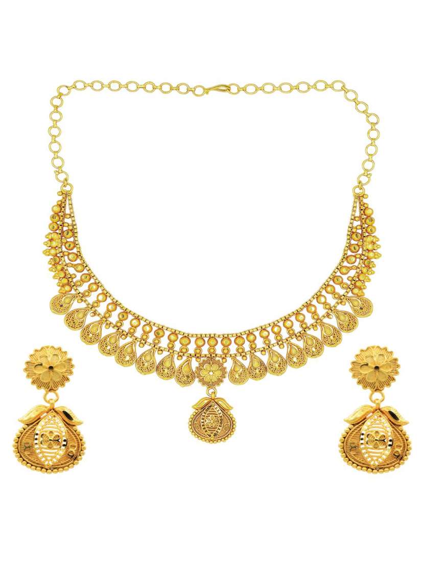 Buy ASMITTA JEWELLERY One Gram Gold Plated Jewellery Set Jewellery Set for Women 14159784 Myntra