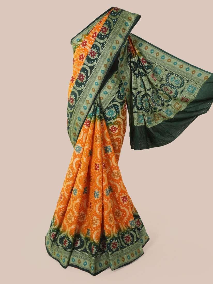 Bandhani sarees in pothys sale