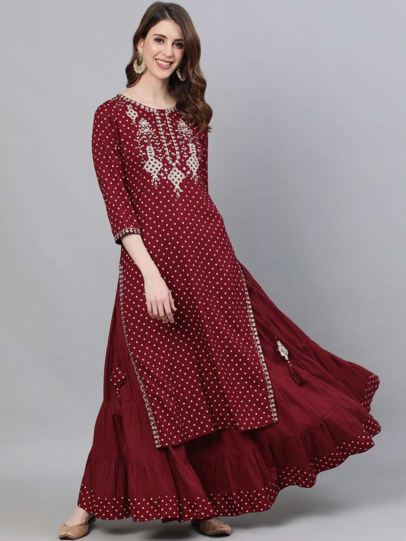 Kurta and skirt dress clearance
