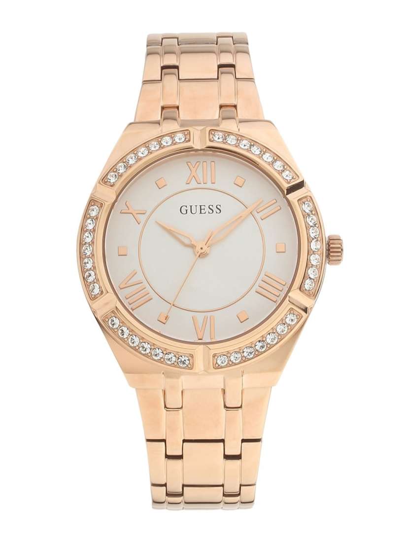 Buy GUESS Women White Rose Gold Analogue Watch GW0033L3 Watches for Women 14023142 Myntra