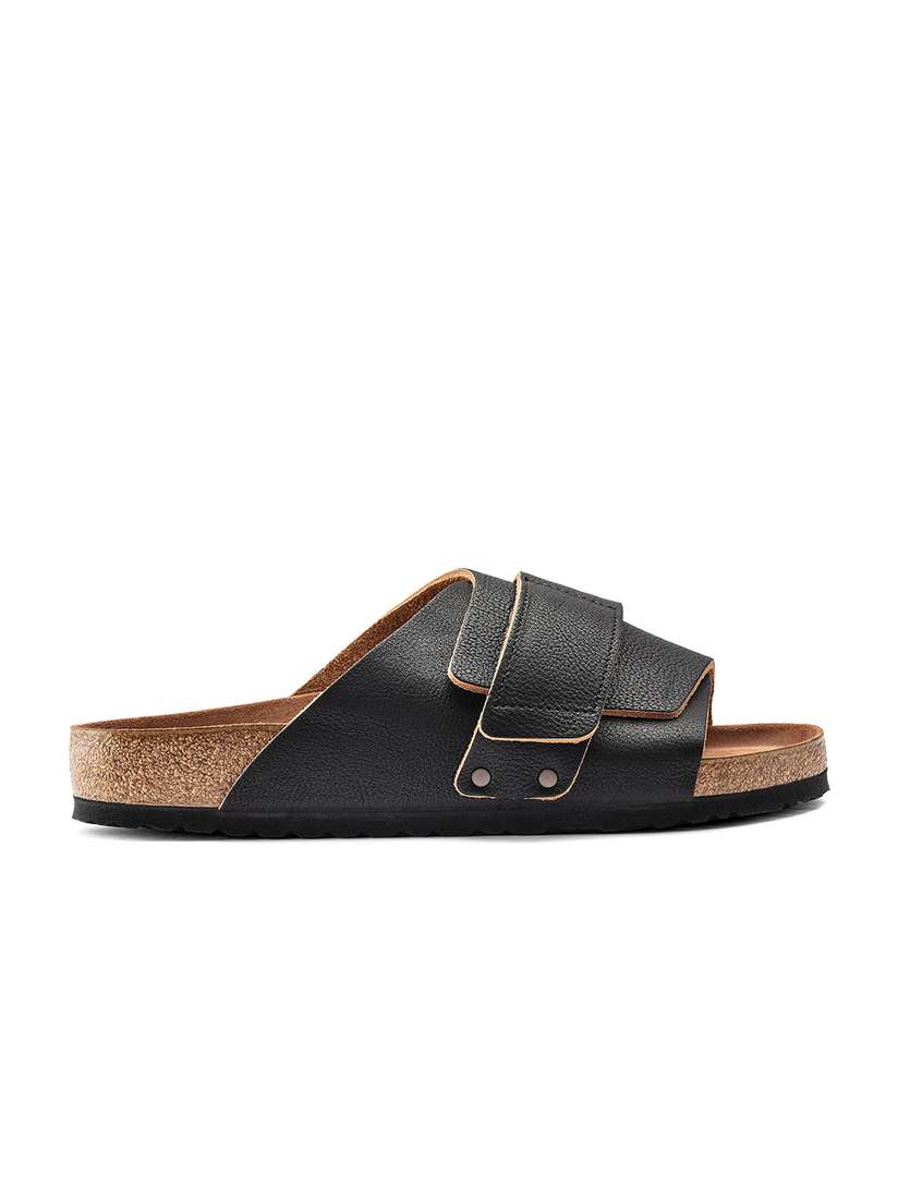 Buy Birkenstock Kyoto Nomad Black Regular Width Natural Leather 