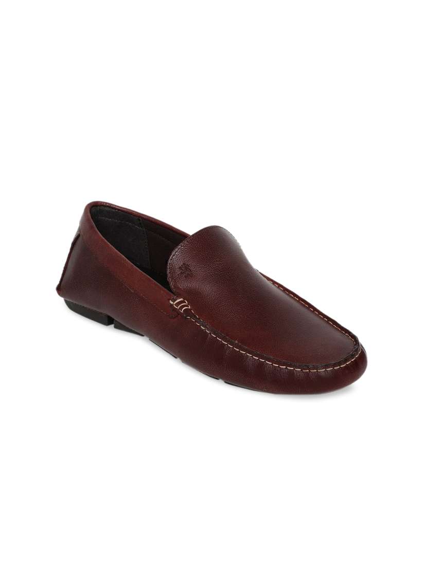 Buy Red Tape Men Maroon Leather Loafers Casual Shoes for Men 14051668 Myntra