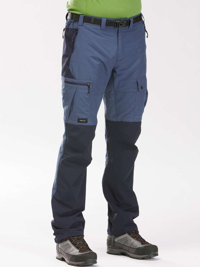 Buy FORCLAZ By Decathlon Men Blue Mountain Trekking Heavy Duty Hiking and Trekking Trousers Trousers for Men 14049470 Myntra