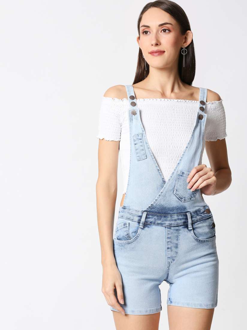 Denim dungarees womens tall clearance