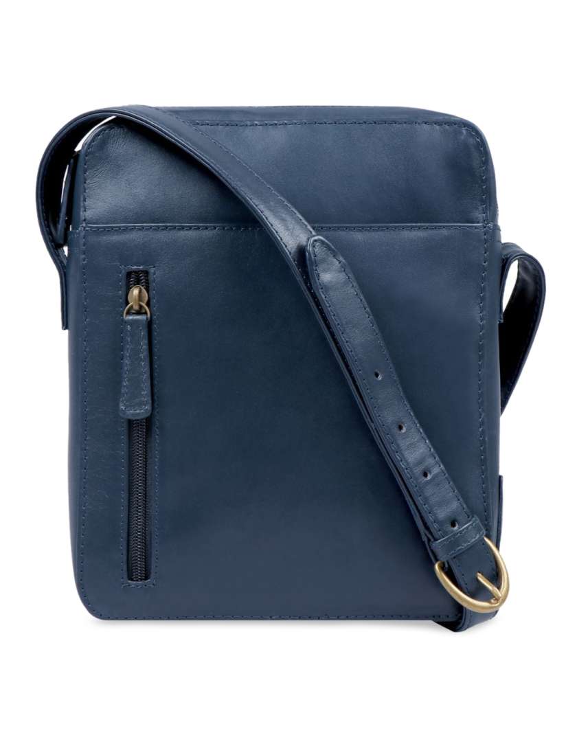 Buy Hidesign Blue Solid Sling Bag Handbags for Men 14058798 Myntra