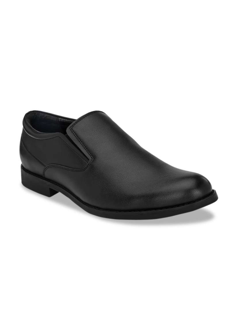 Buy Delize Men Black Solid Formal Slip Ons Formal Shoes for Men 14052116 Myntra