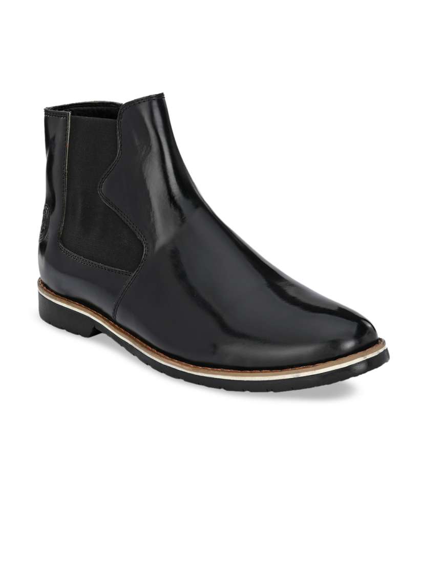 Buy Roadster Men Black Flat Boots Casual Shoes for Men 14279022 Myntra