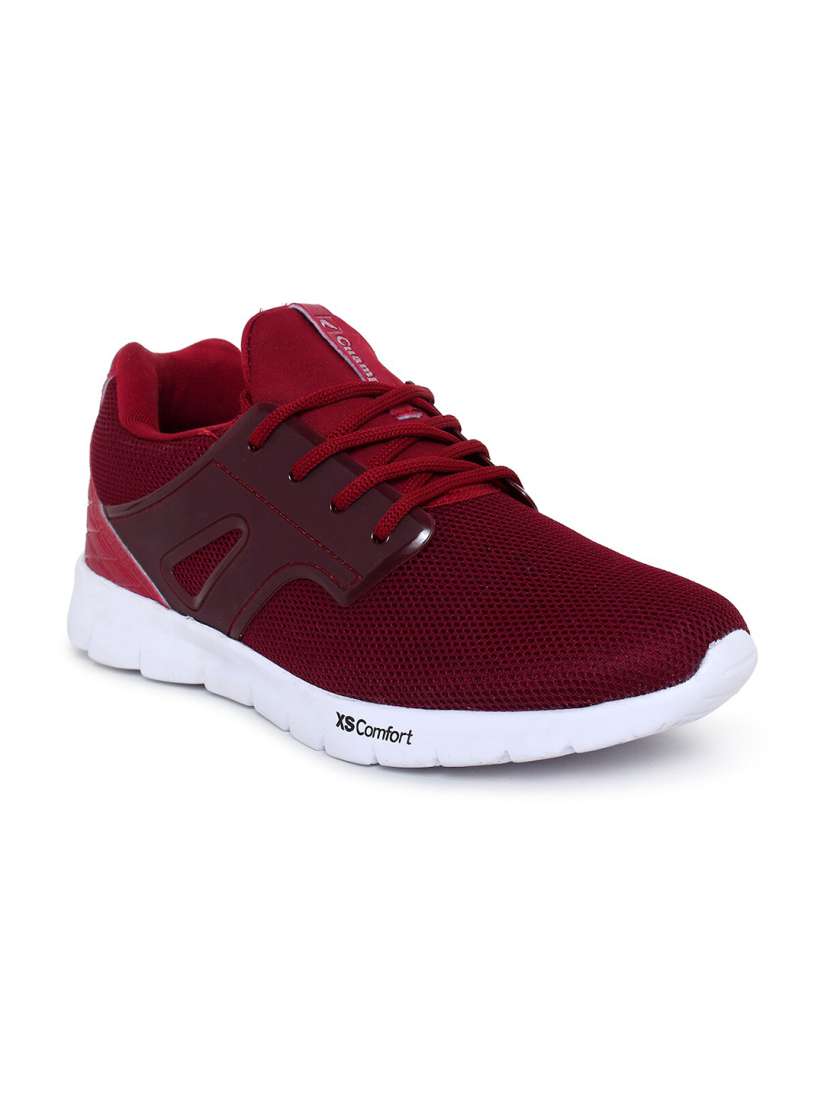 Buy Champs Men Red Mesh Long Distance Running Shoes Sports Shoes for Men 14316156 Myntra
