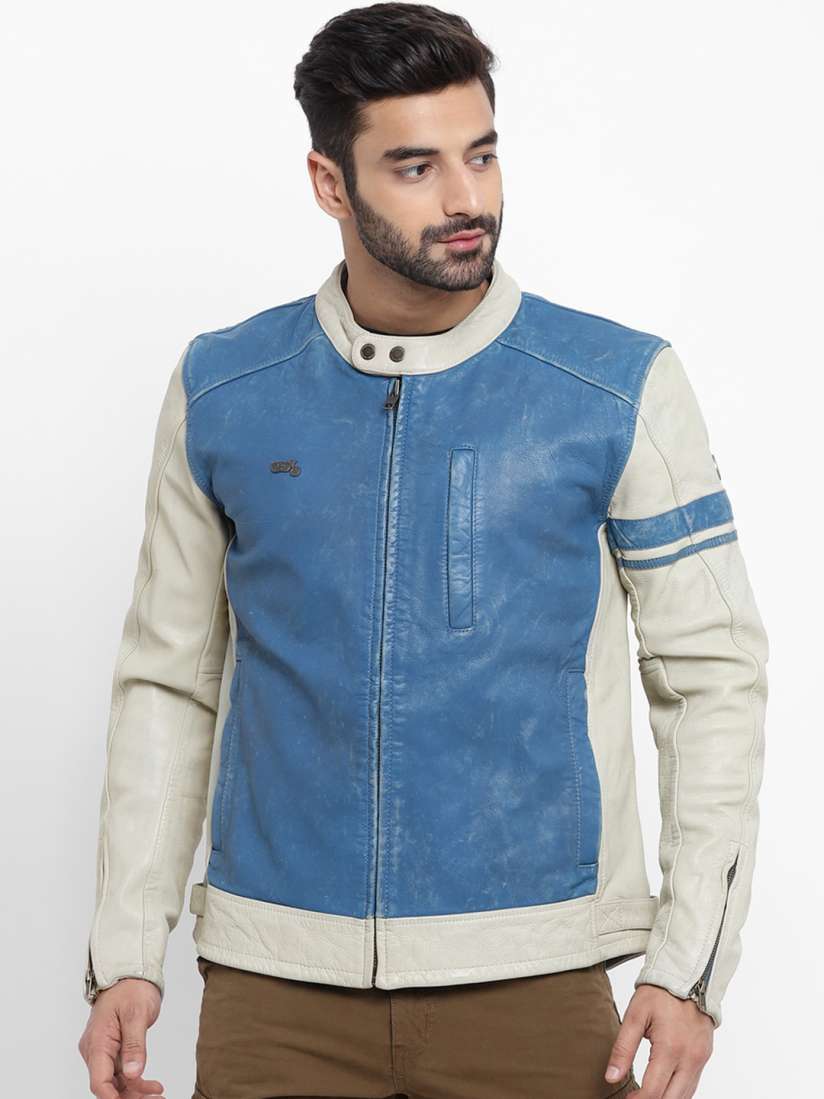 Teal leather jackets cheap