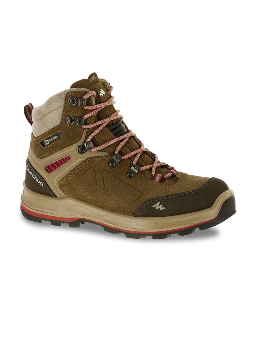 Buy FORCLAZ By Decathlon Women Brown TREKKING 100 Waterproof Trekking Boots Boots for Women 14338042 Myntra