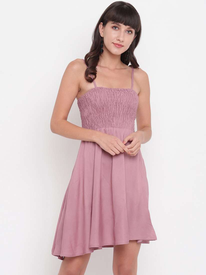 Myntra fit and flare dresses deals