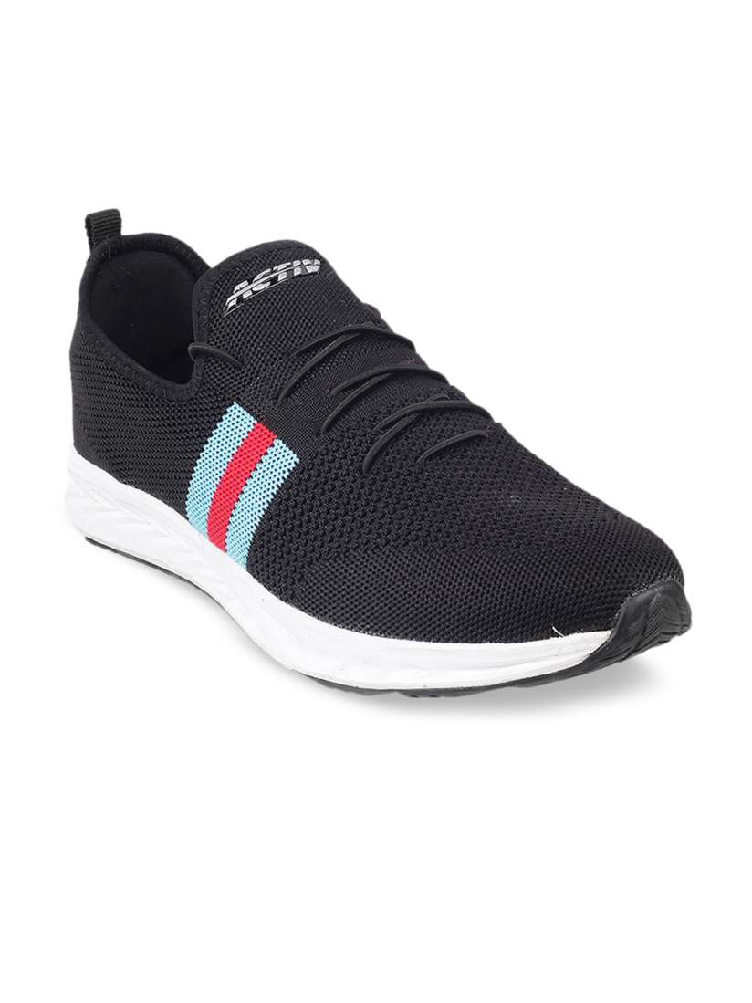 Buy WALKWAY by Metro Men Black Woven Design Sneakers Casual Shoes for Men 14346534 Myntra