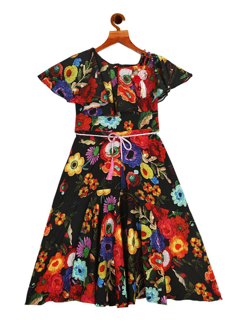 Buy Tiny Girl Black Dress Dresses for Girls 14351982 Myntra