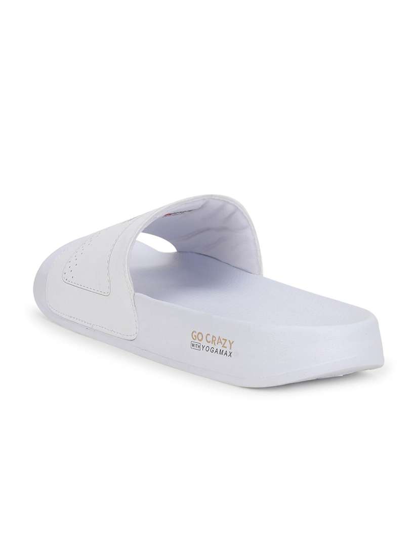 Buy Campus Men White Synthetic Sliders Flip Flops for Men 14403550 Myntra