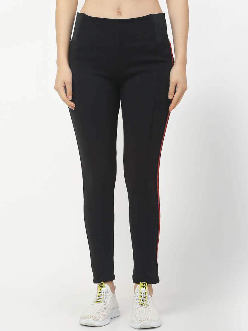Striped treggings best sale