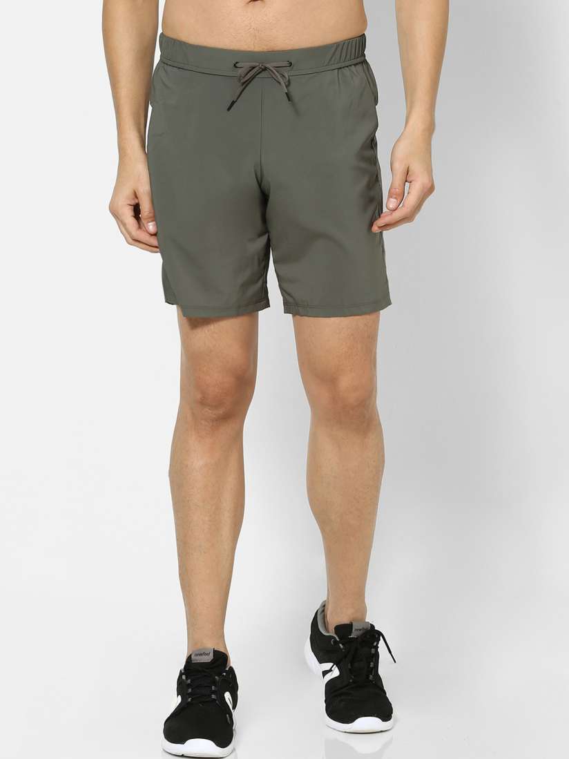 Buy Kalenji By Decathlon Men Olive Green Solid Regular Fit Running Shorts Shorts for Men 14235748 Myntra