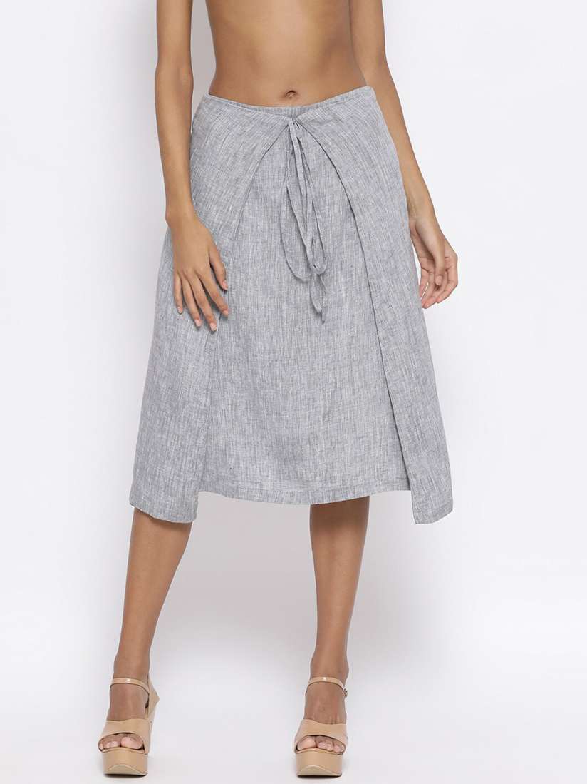Layered gray skirt clearance