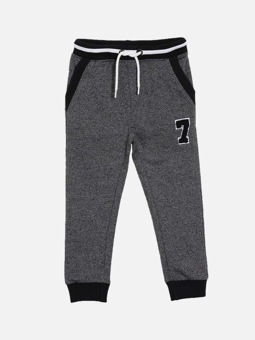 Boys charcoal joggers on sale