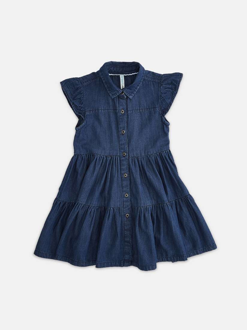 Pantaloons denim dress new arrivals