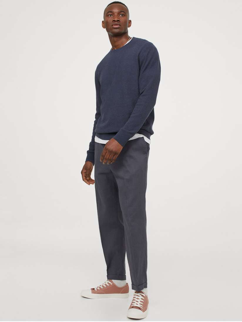 Linen joggers h&m hot sale