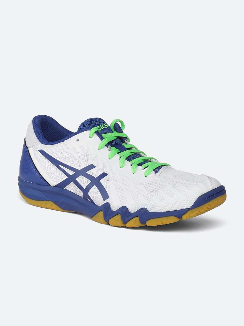 Buy ASICS Unisex White Synthetic Attack Bladelyte 4 Tennis Shoes Sports Shoes for Unisex 14438508 Myntra