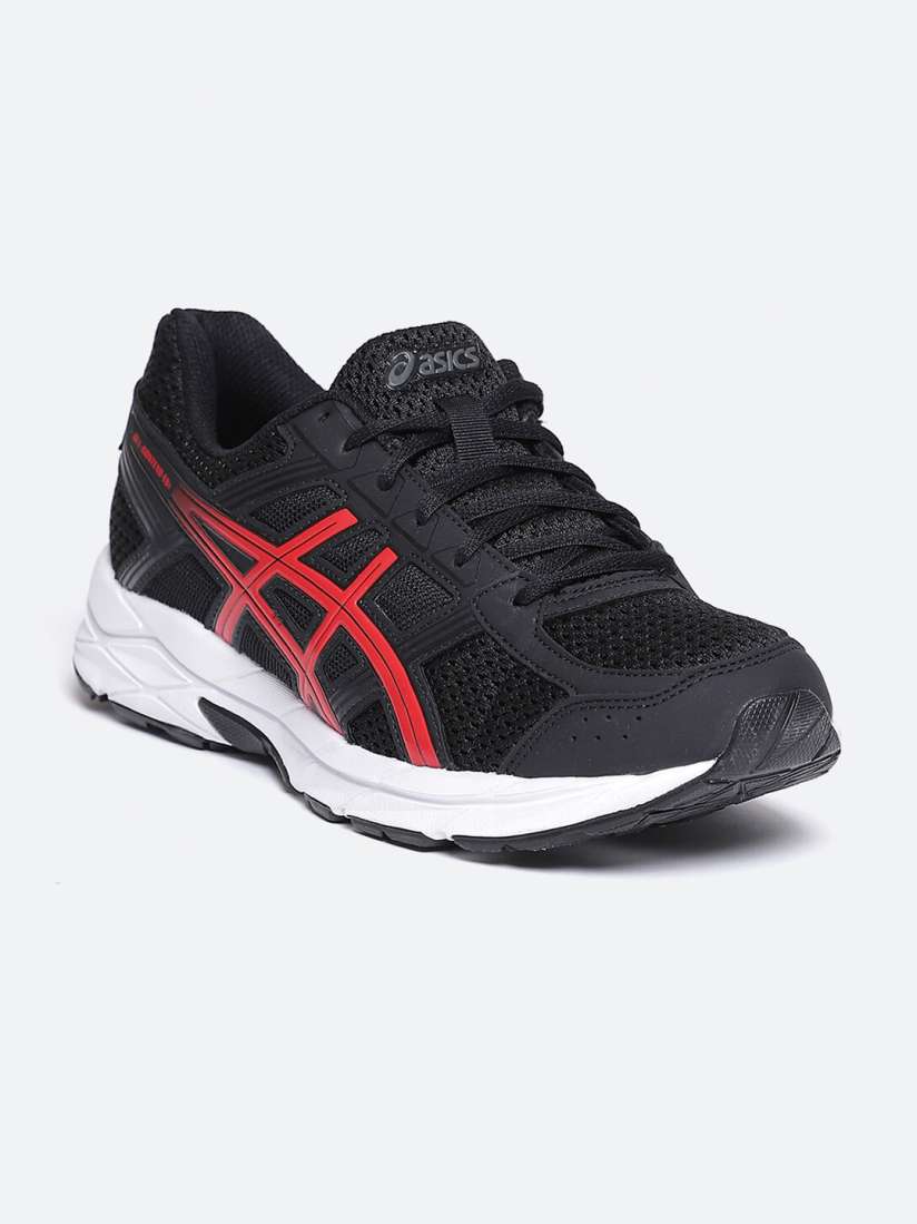 Buy ASICS Gel Contend 4B Men Black Synthetic Running Shoes Sports Shoes for Men 14438466 Myntra