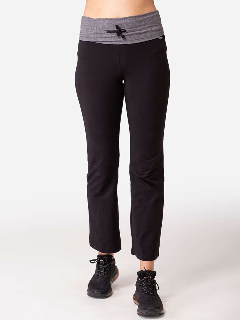 Buy Red Tape Women Black Grey Solid Track Pants Track Pants for Women 14519600 Myntra