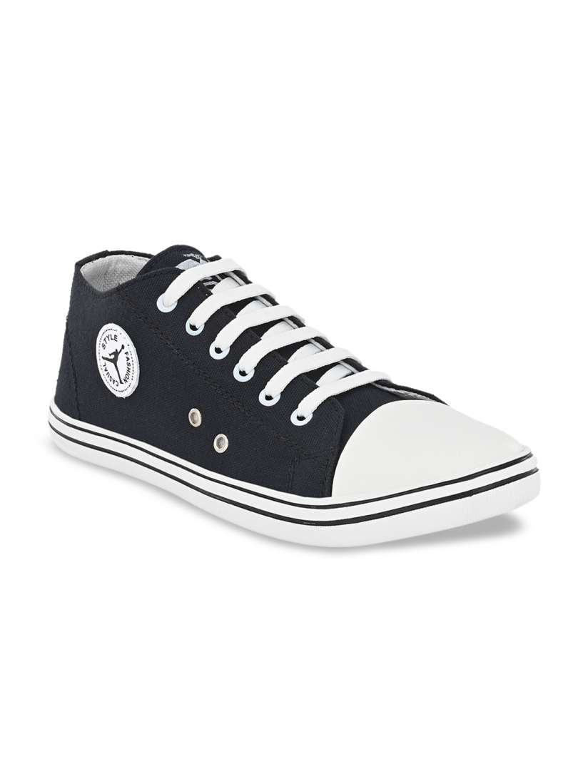 Black white striped shoes discount